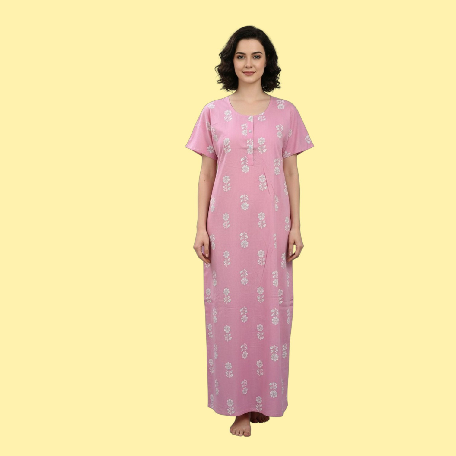 Printed Cotton   Nighty for Women/Night wear XXL size