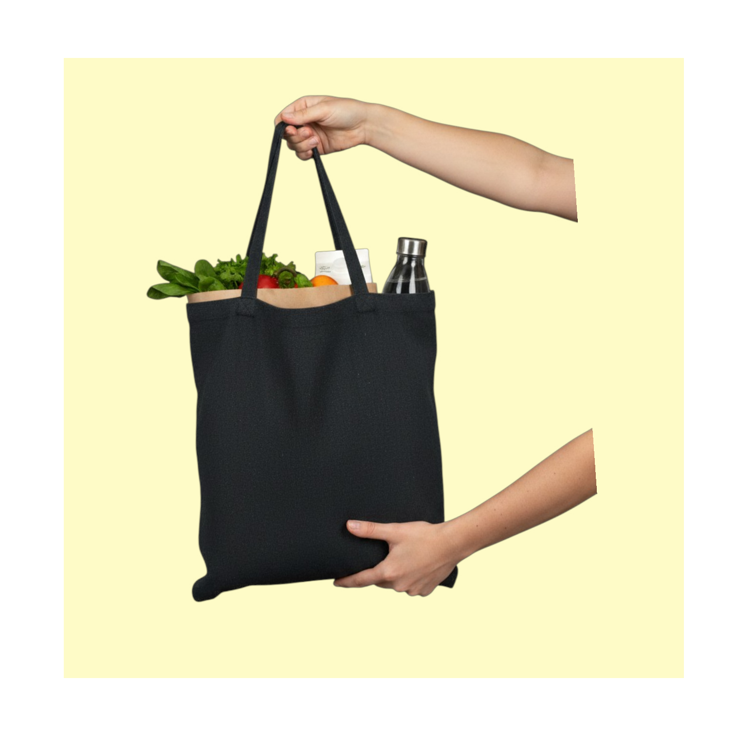 cotton cloth carry bag, gada cotton cloth bag 14"X12"