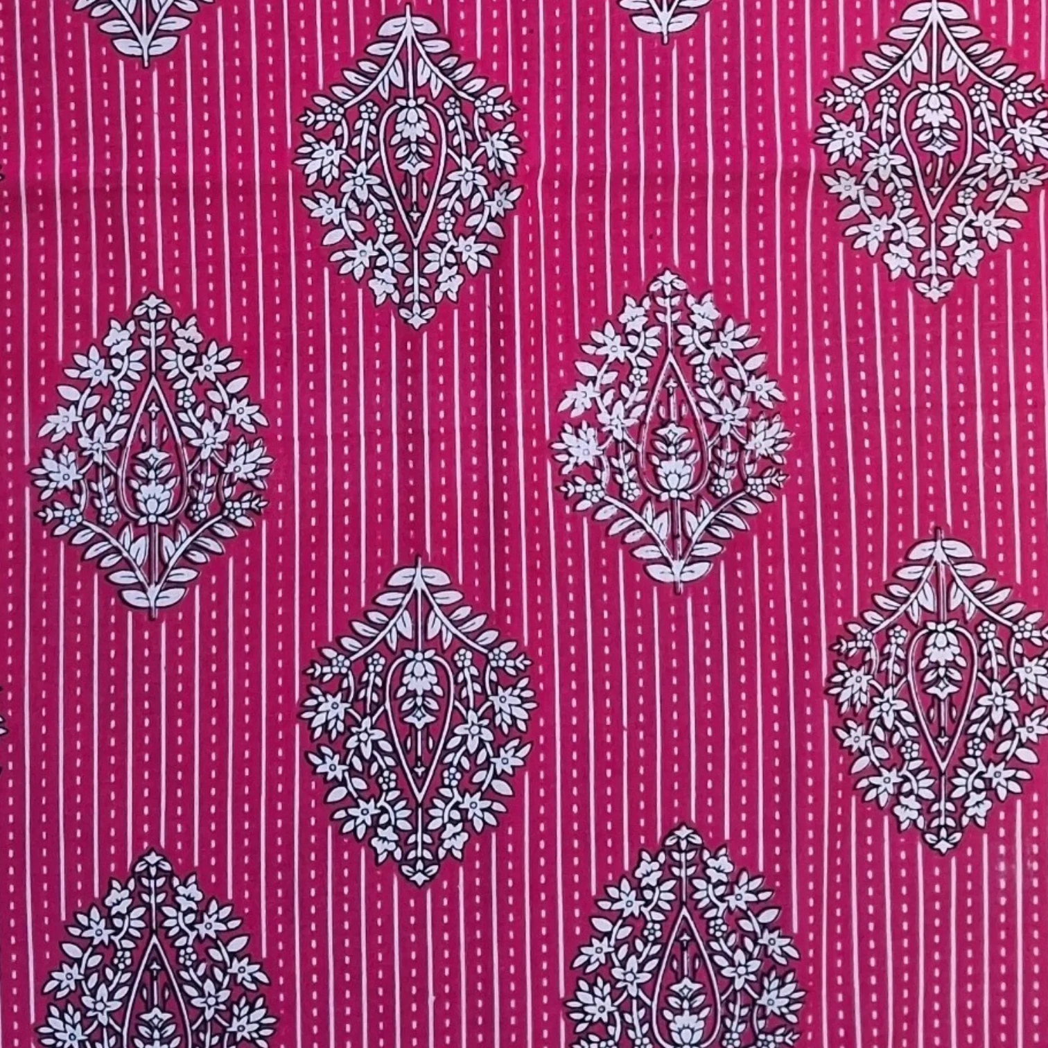Women Pure Cotton Floral Printed Unstitched  Dress Material for Nighty, Kurti, Top,      Salwar Suit, Shirt, Skirt, Gown Stitching.3.20 Meters