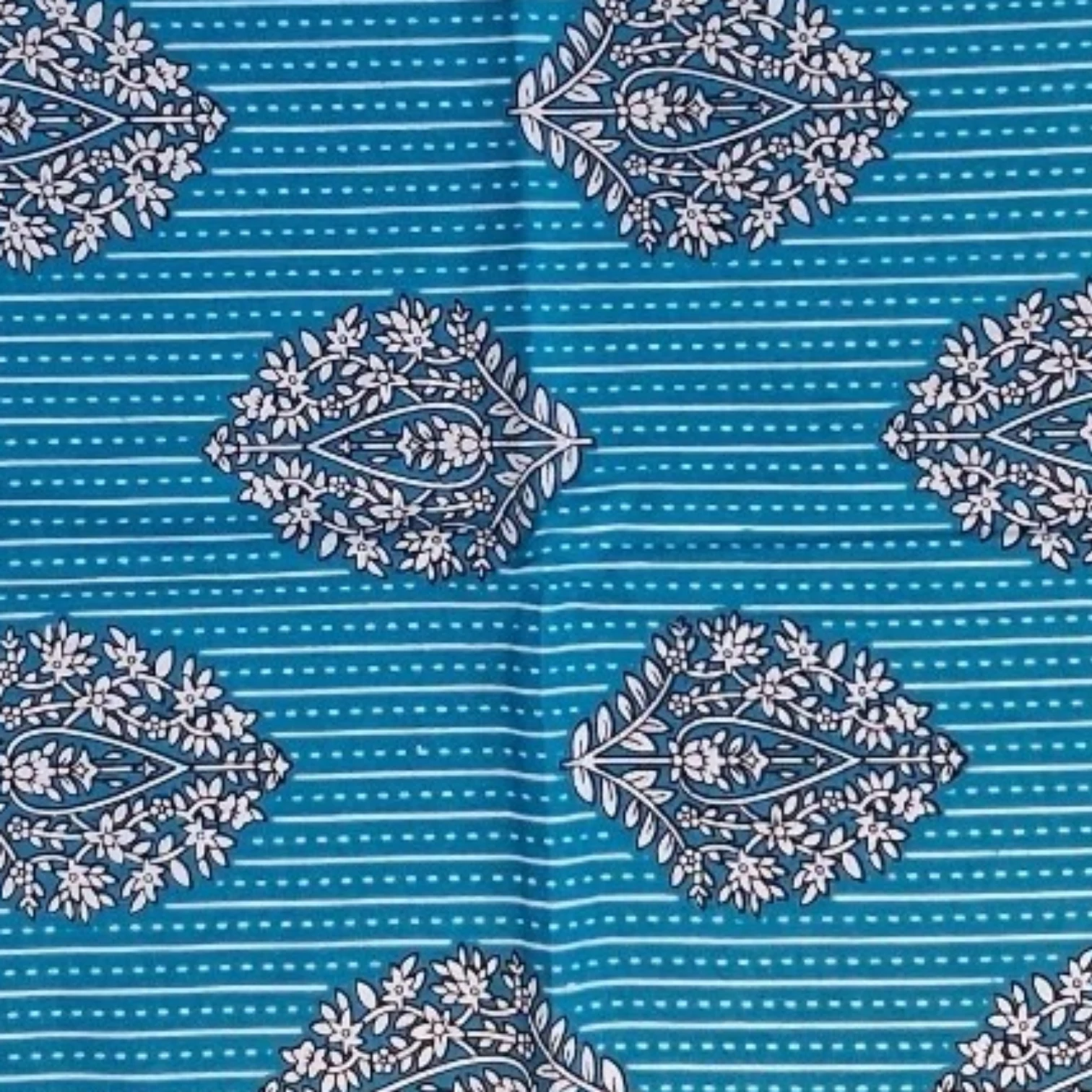 Women Pure Cotton Floral Printed Unstitched  Dress Material for Nighty, Kurti, Top,      Salwar Suit, Shirt, Skirt, Gown Stitching.3.20 Meters