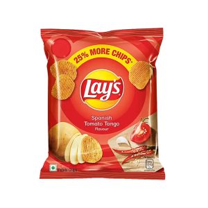 Lay’s Spanish Tomato Tango Potato Chips, 24 g Rs.10-25% More Chips- Snacks