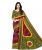 Cotton Abstract Print Bandhani Saree  With 0.9m Blouse Piece