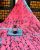 Pure Cotton Mulmul Saree With Blouse Piece(Pink)